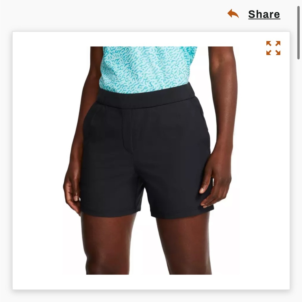 Nike women’s 5” flex victory golf shorts size medium